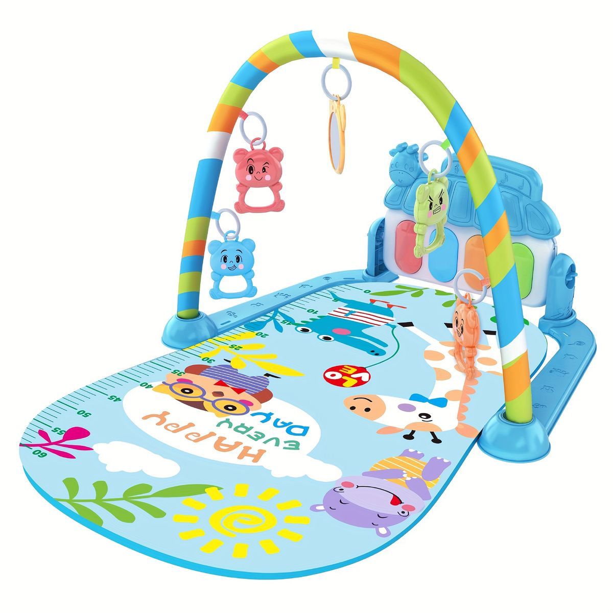 Gimnasio sensorial con piano 2 en 1 + Tapete de agua GRATIS 🎁