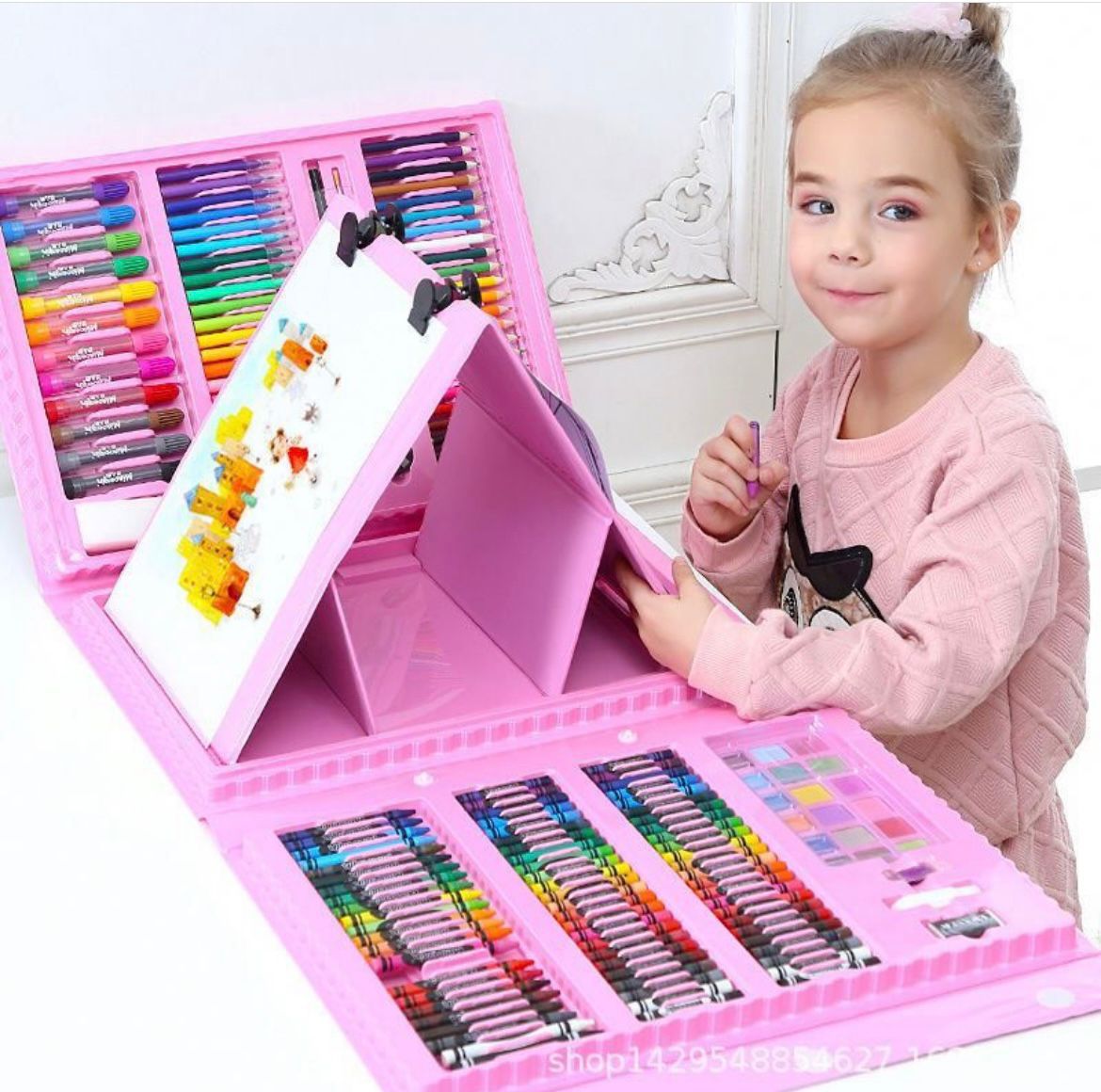 Set de artes para niños de 208 piezas