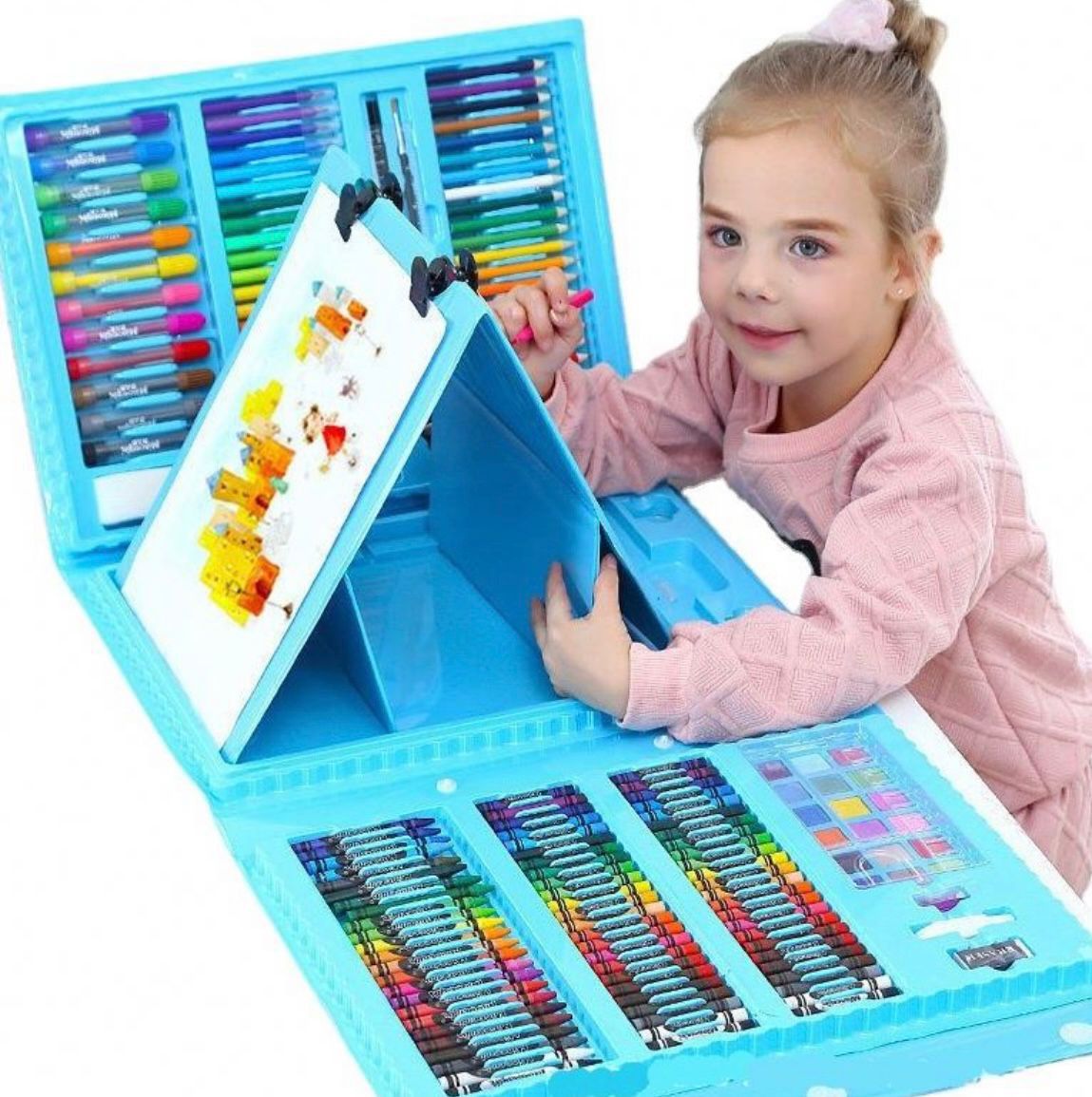 Set de artes para niños de 208 piezas