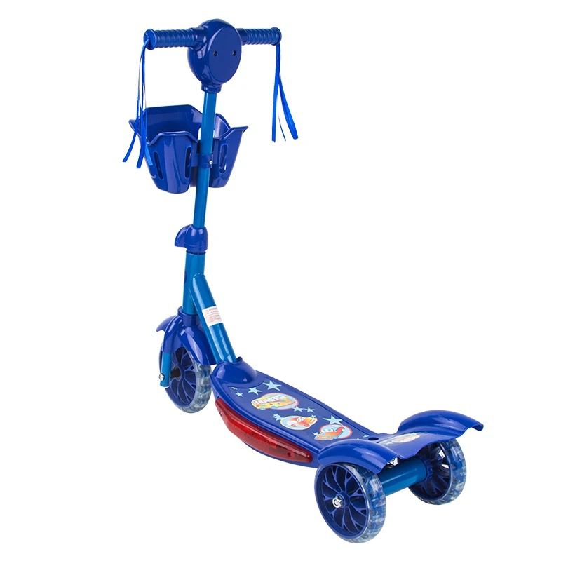 Patineta scooter con canasta