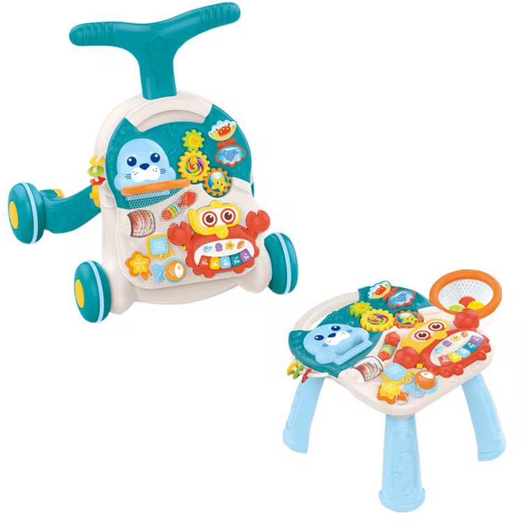 Andadera y mesa para bebés 2 en 1