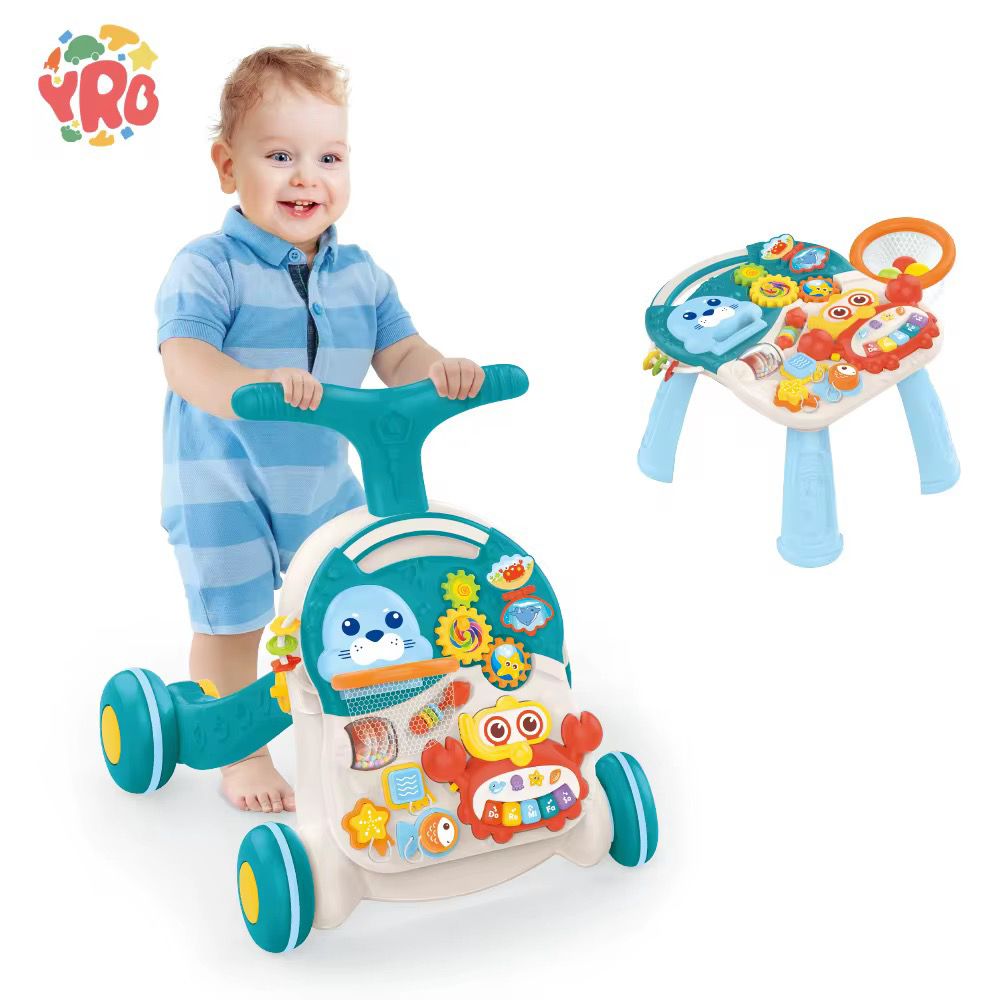 Andadera y mesa para bebés 2 en 1