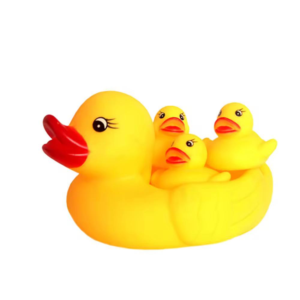 Kit x4 patos para la hora del baño