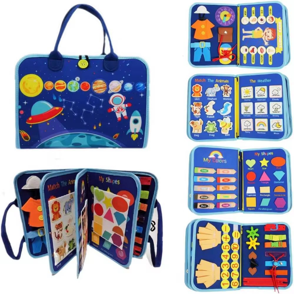 Libro didáctico Montessori