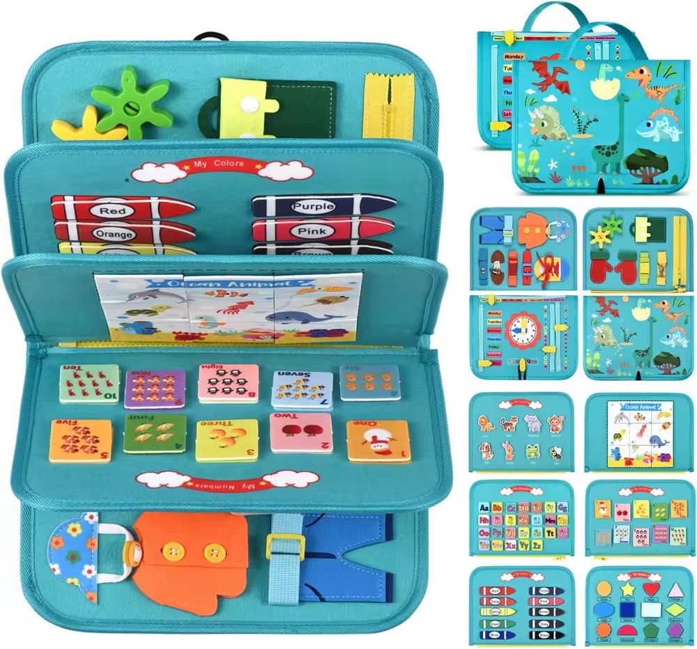 Libro didáctico Montessori
