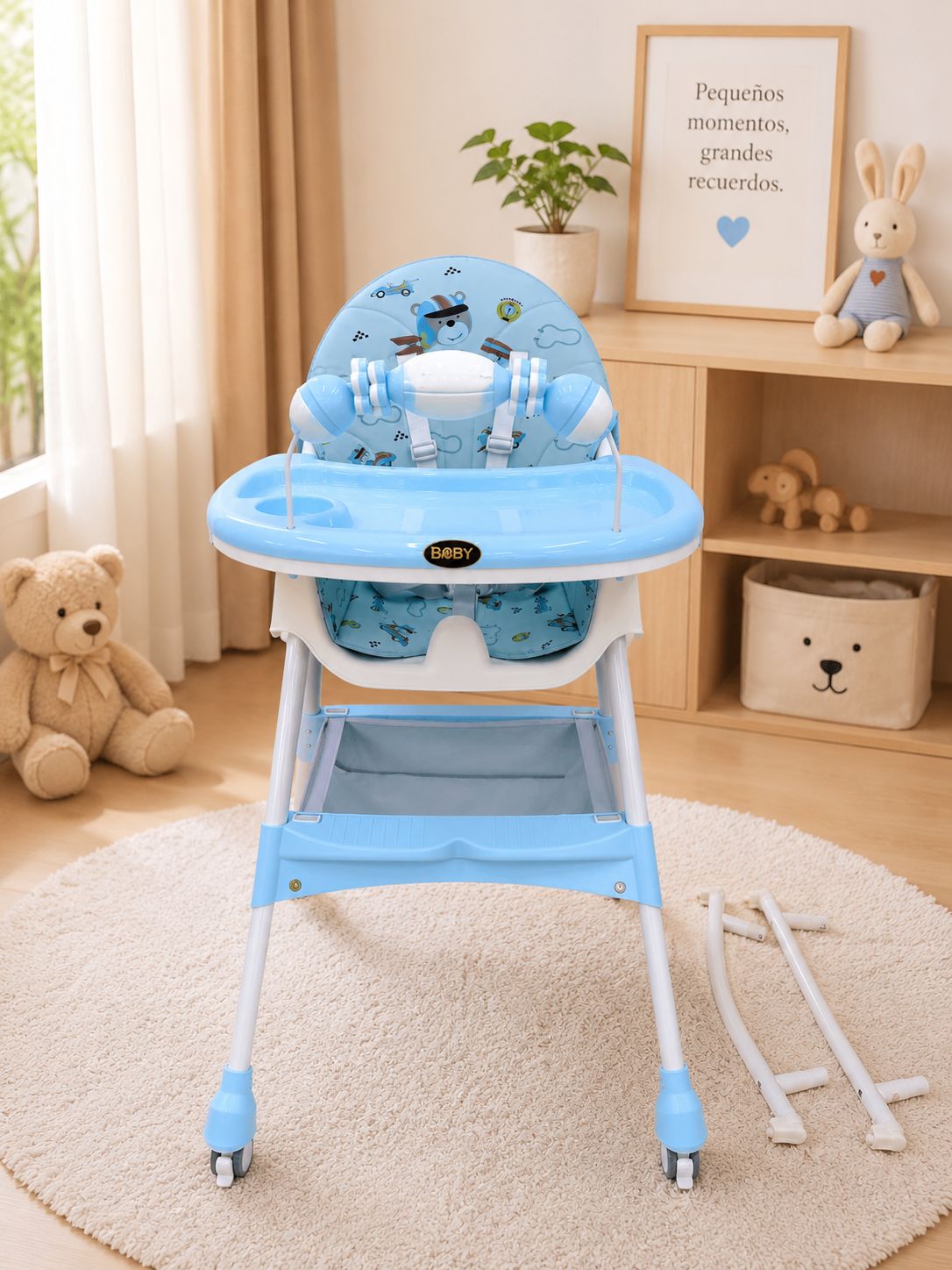 Silla comedor mecedora para bebé