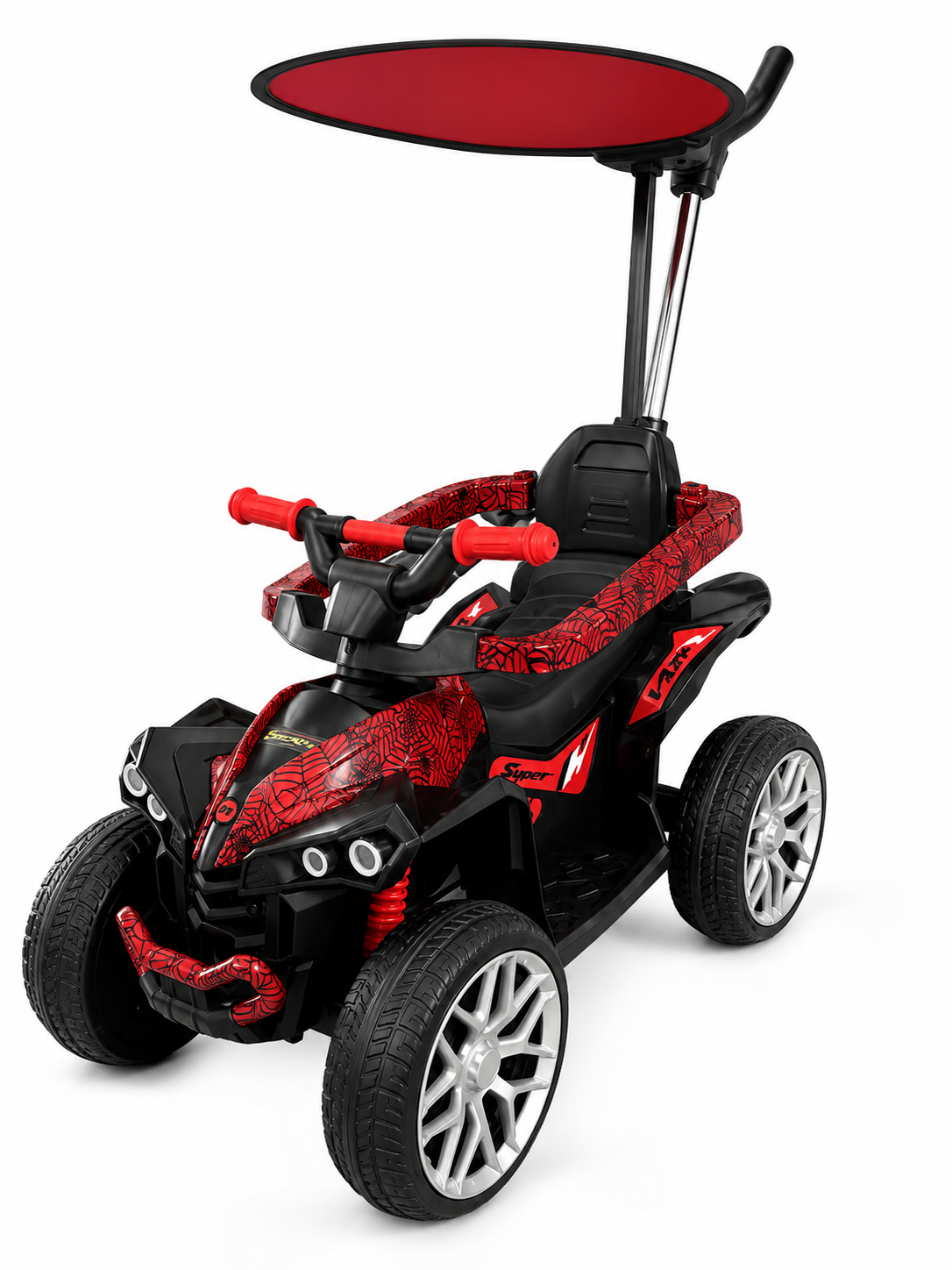 Super carro montable tipo cuatrimoto eléctrica