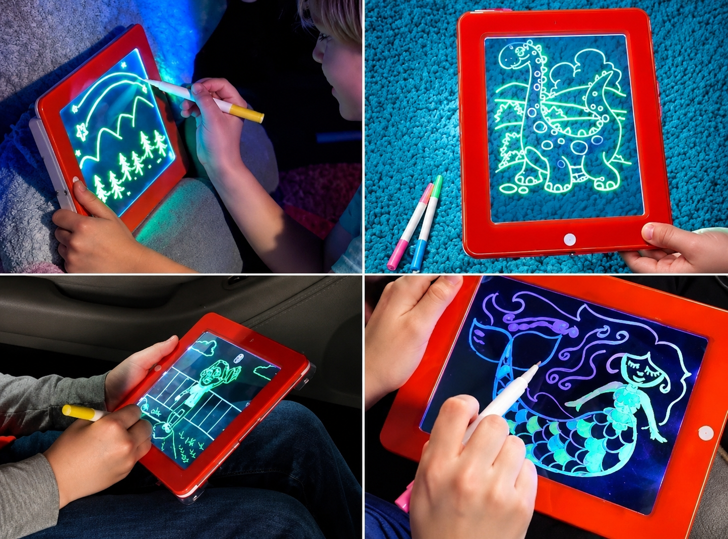 Pizarra Mágica LED para niños