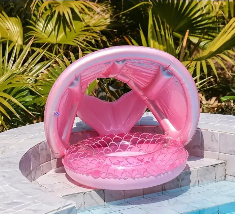 Flotador sirena para bebé